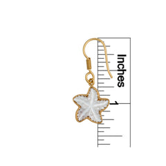 Alchemia Mother Of Pearl Starfish Drop Earrings