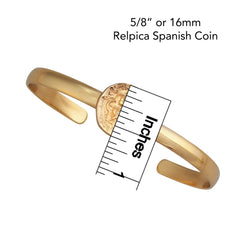 Alchemia Replica Spanish Coin Mini Cuff