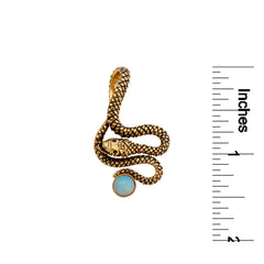 Alchemia Mercury Mist Snake Pendant