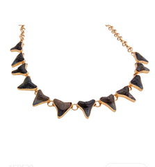 Alchemia Fossil Shark Teeth Necklace