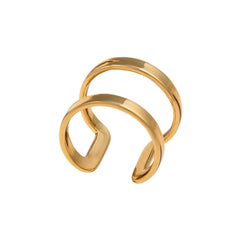 Alchemia Endless Mid-Finger Adjustable Cuff Ring