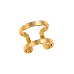 Alchemia Endless Mid-Finger Adjustable Cuff Ring