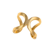 Alchemia Infinity Mid-Finger Adjustable Cuff Ring - Endless Grace