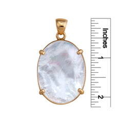 Alchemia Mother of Pearl Prong Set Pendant