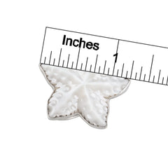 Sterling Silver Mother of Pearl Starfish Adjustable Ring