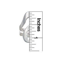 Sterling Silver Serpentine High Polish Adjustable Ring