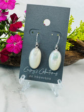 Sterling Silver Osmena Pearl Drop Earrings - Shell Halo