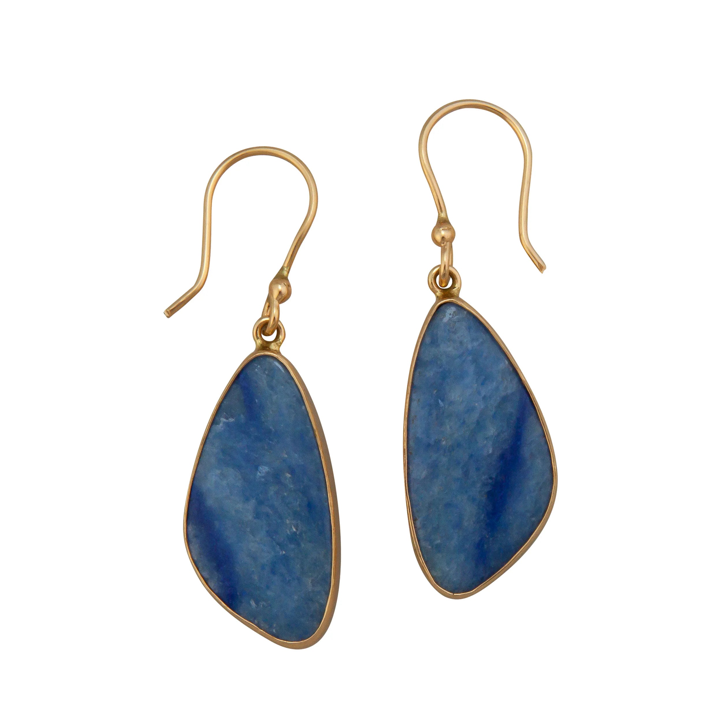 ALCHEMIA FREEFORM BLUE AVENTURINE EARRINGS