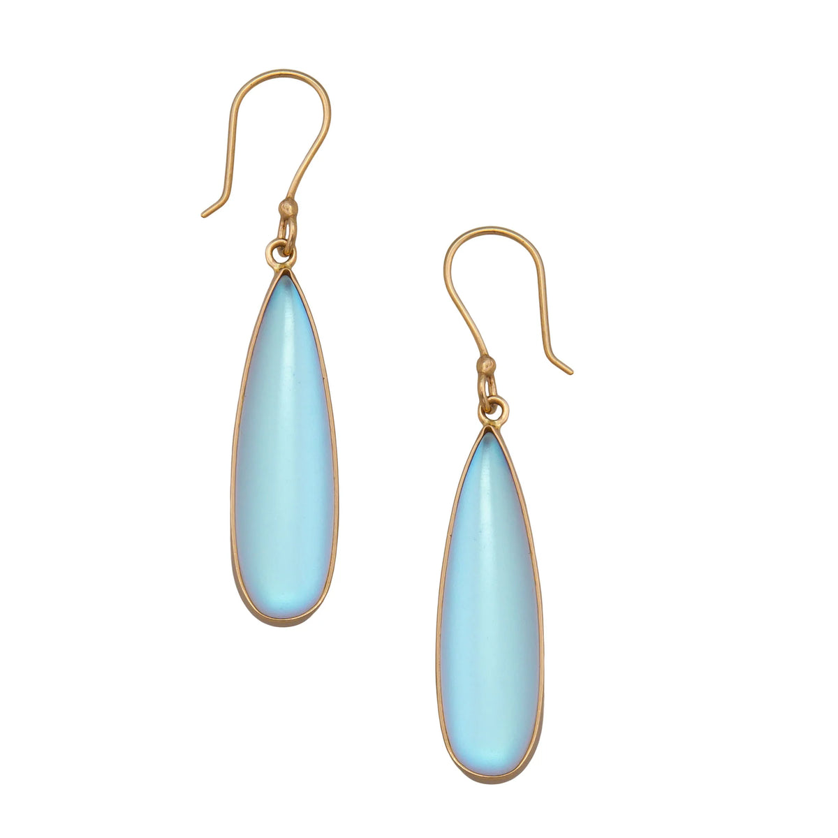 ALCHEMIA LUMINITE TEARDROP EARRINGS