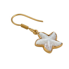 Alchemia Mother Of Pearl Starfish Drop Earrings