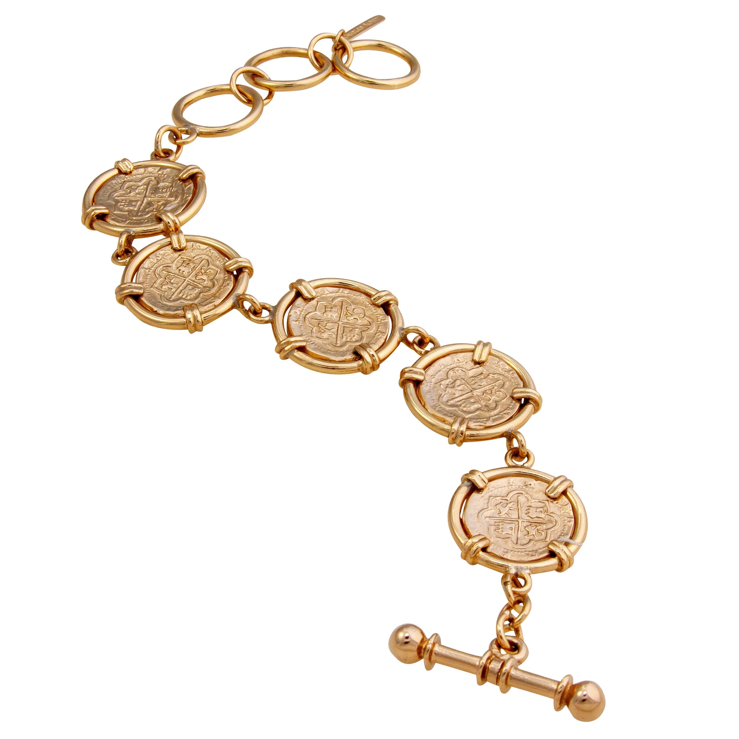 Alchemia Replica Spanish Coin Prong Bracelet