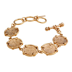 Alchemia Replica Spanish Coin Prong Bracelet