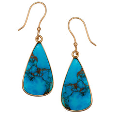 Alchemia Copper Infused Turquoise Drop Earrings