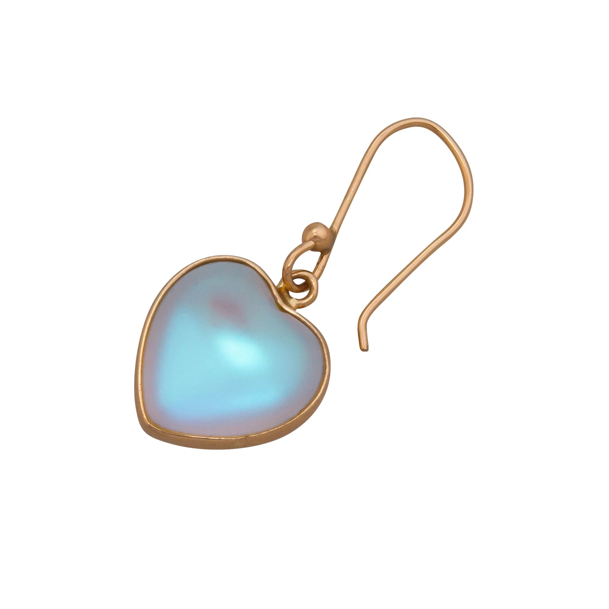 Alchemia Luminite Heart Shape Drop Earrings