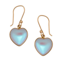 Alchemia Luminite Heart Shape Drop Earrings