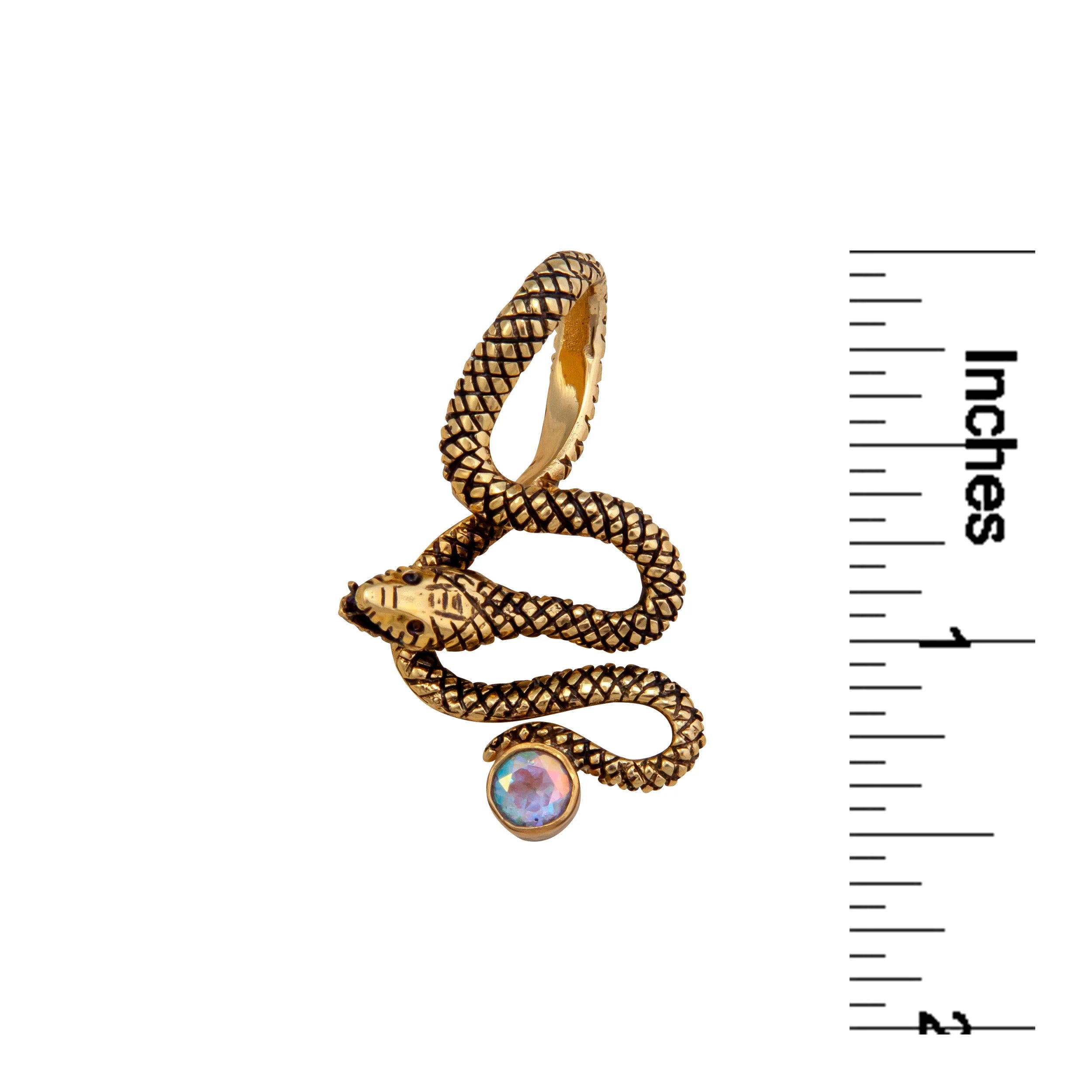 Alchemia Mercury Mist Snake Pendant
