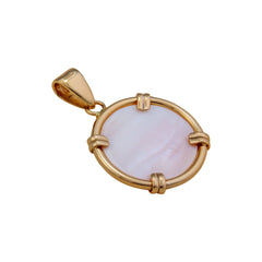 Alchemia Mother of Pearl Prong Set Pendant