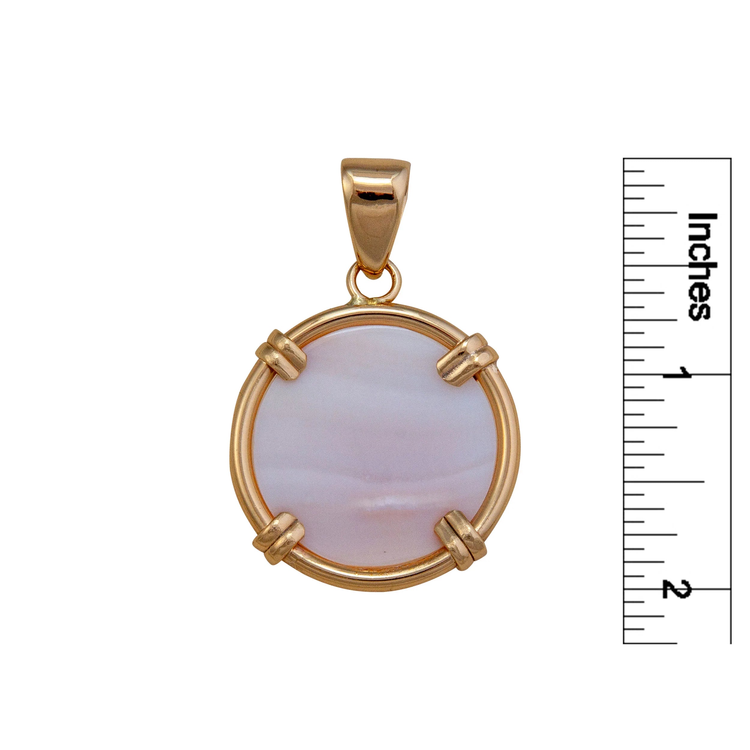 Alchemia Mother of Pearl Prong Set Pendant
