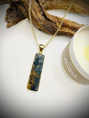 Alchemia Rectangular Pietersite Pendant