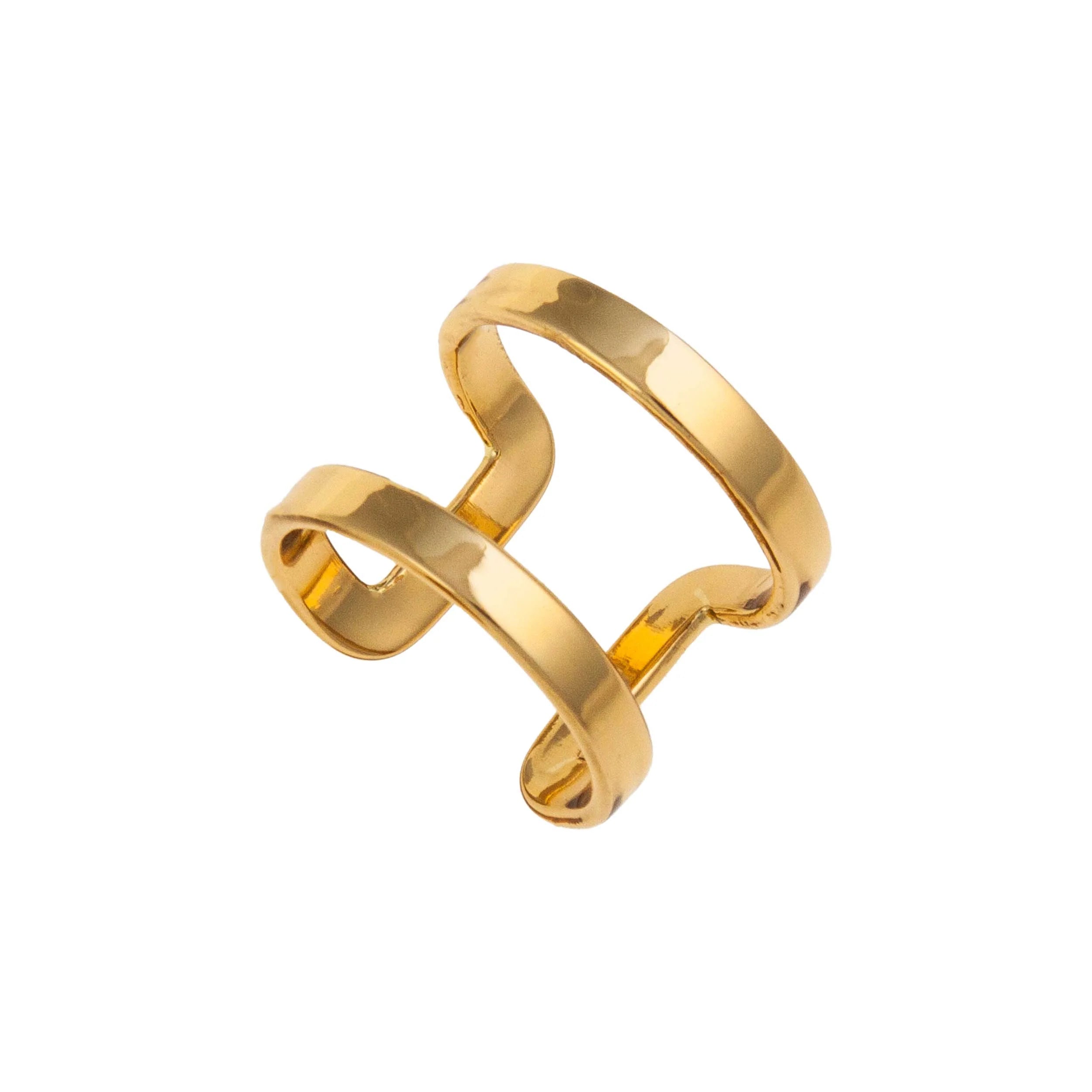 Alchemia Endless Mid-Finger Adjustable Cuff Ring