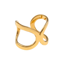 Alchemia Infinity Mid-Finger Adjustable Cuff Ring - Endless Grace