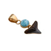 Alchemia Larimar & Shark Tooth Pendant - Ocean Guardian