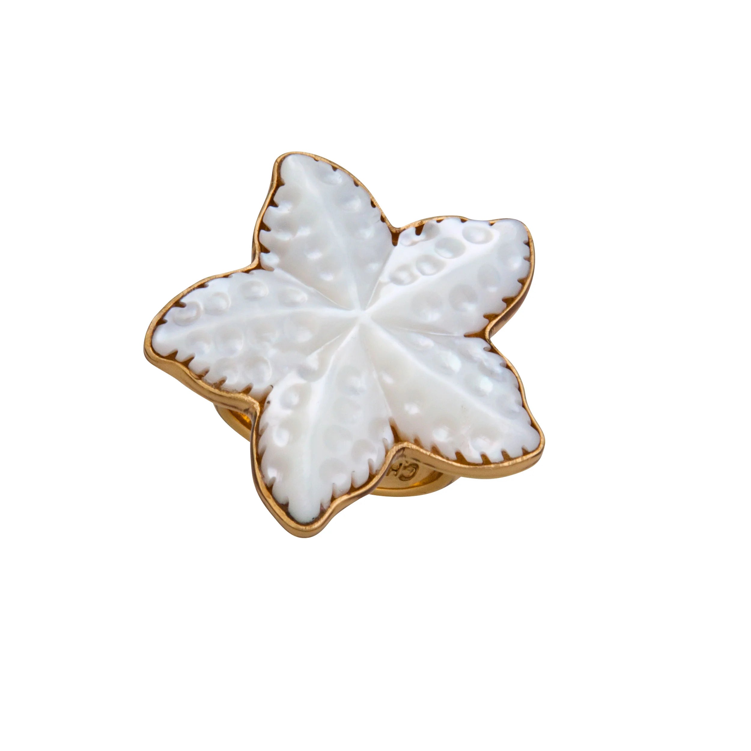 Alchemia Mother of Pearl Starfish Adjustable Ring