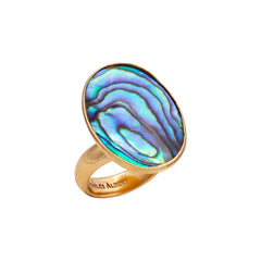 Alchemia Natural Abalone Adjustable Ring