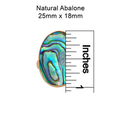 Alchemia Natural Abalone Adjustable Ring