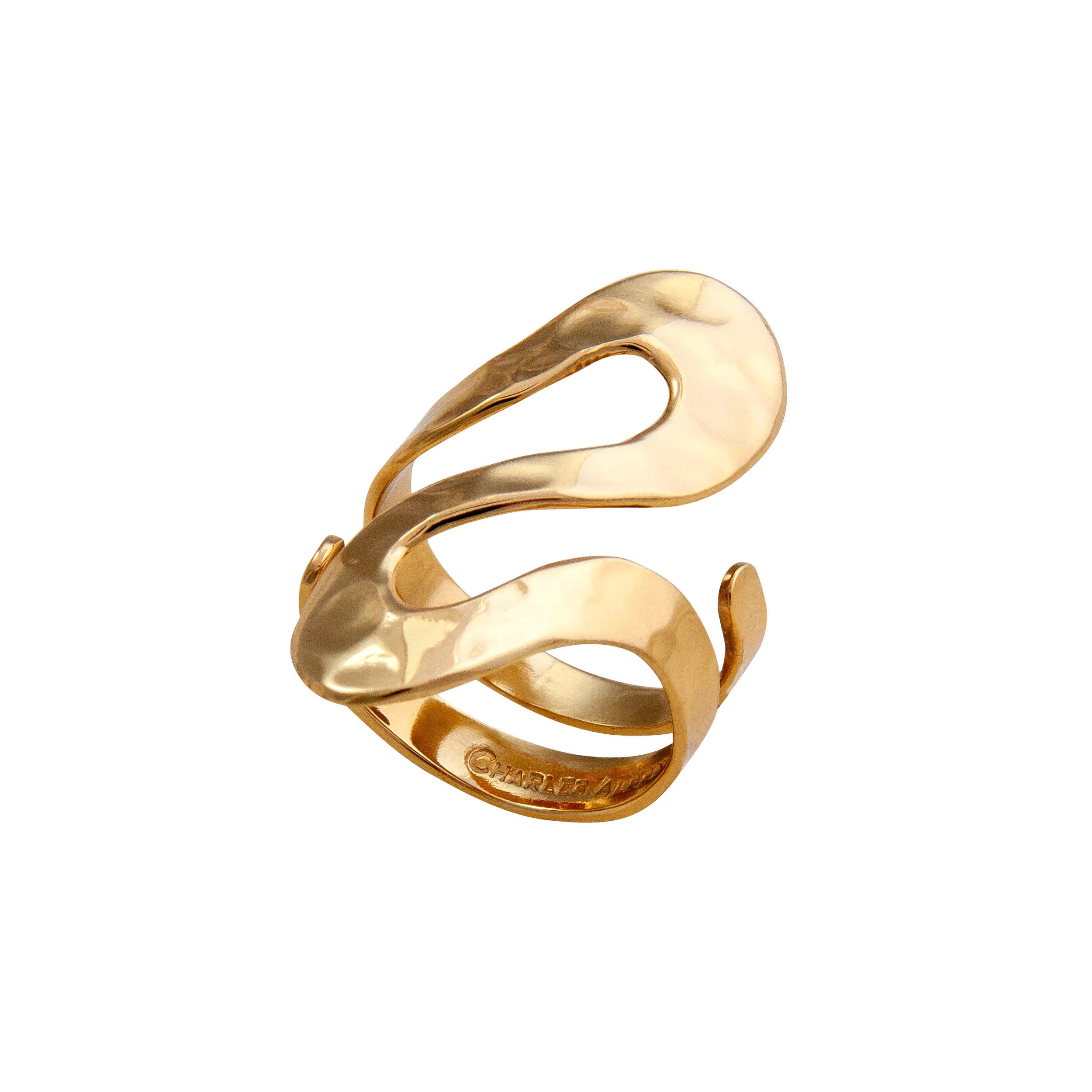 Alchemia Serpentine Hammered Adjustable Ring