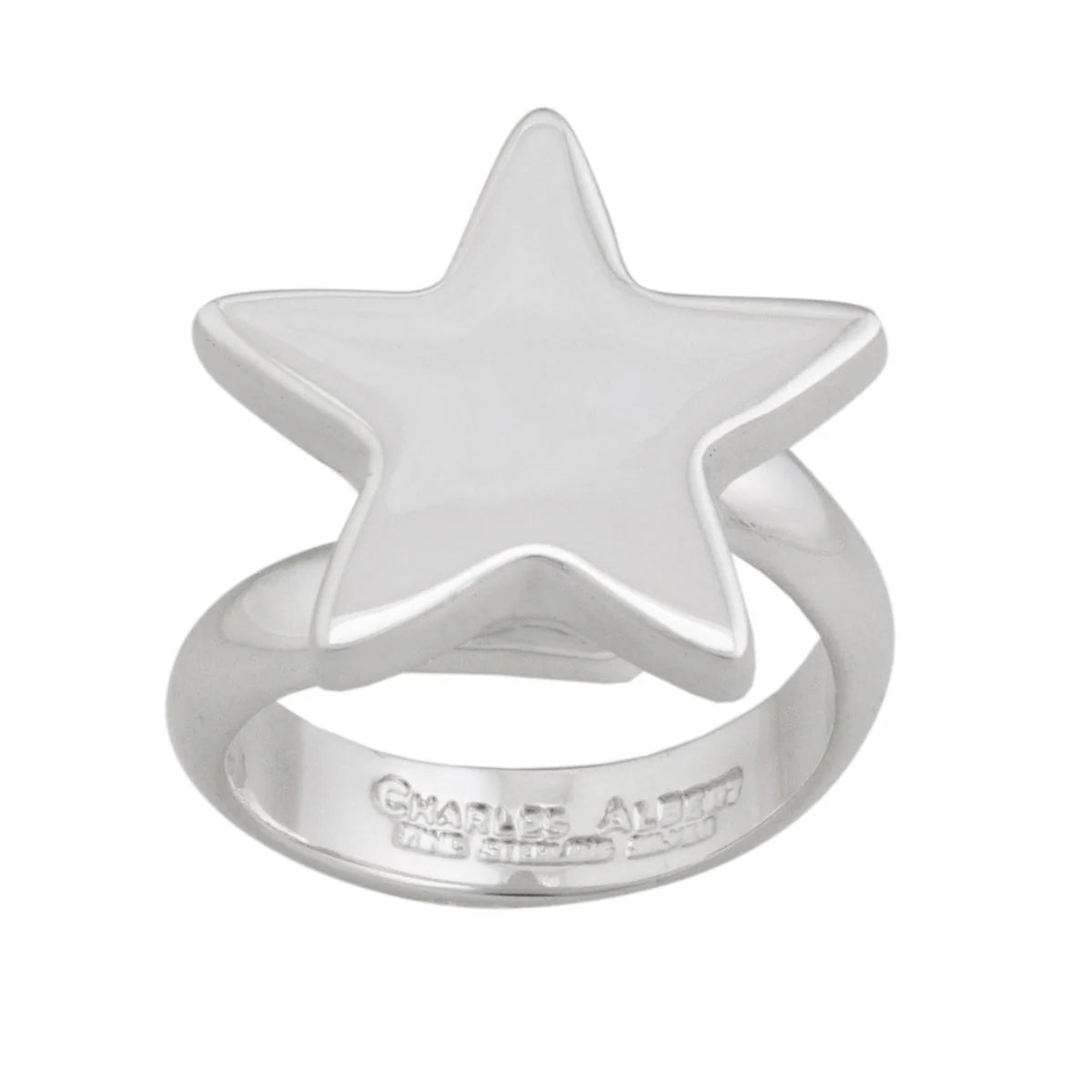 Sterling Silver Star Adjustable Ring