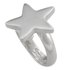 Sterling Silver Star Adjustable Ring