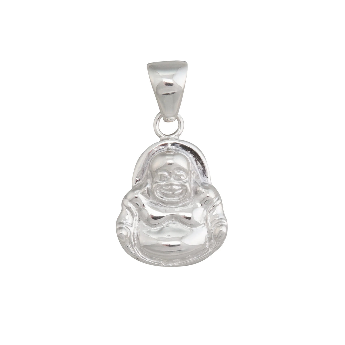 Sterling Silver Small Buddha Pendant