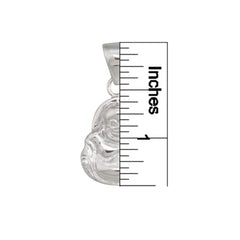 Sterling Silver Small Buddha Pendant