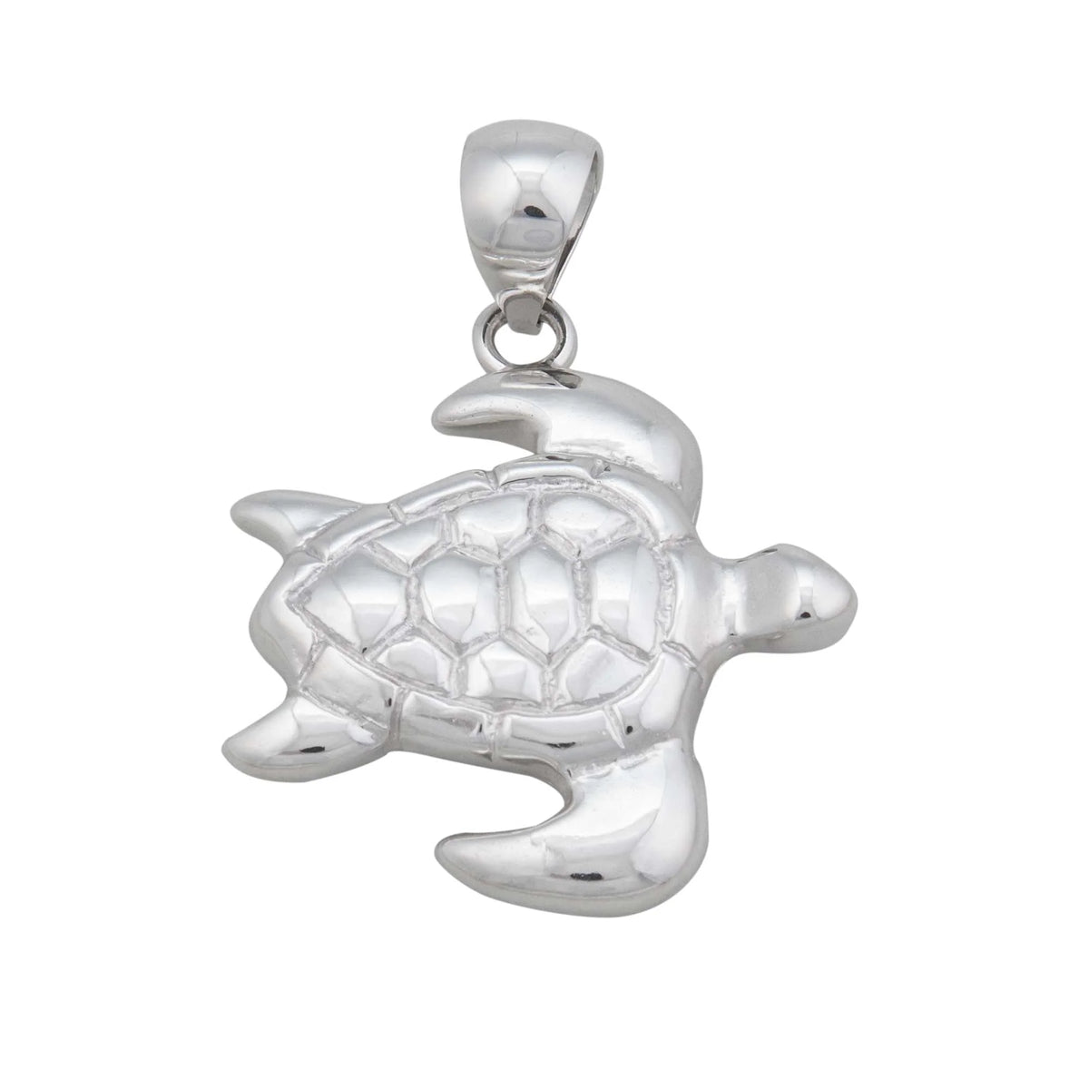 Sterling Silver Sea Turtle Pendant