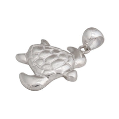 Sterling Silver Sea Turtle Pendant