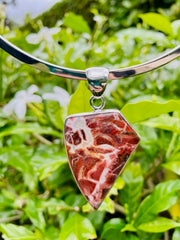 Sterling Silver Unique Agate Pendant